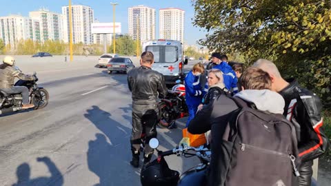 Motorcycle Accident at the Closing of the Season