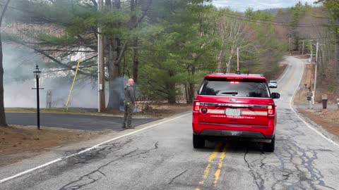 Fire On Carter Hill Road In Concord
