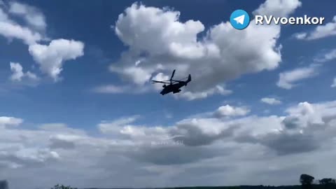 Ukraine War - Reconnaissance and attack helicopter Ka-52