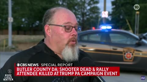 Second Eye Witness to Shooter - Trump Assassination Attempt