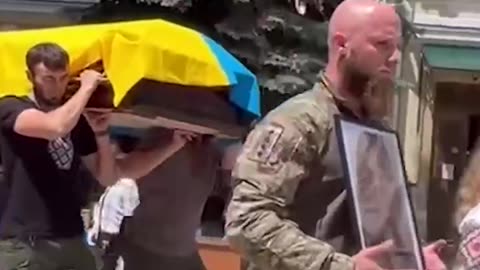Kyiv is saying goodbye to the fallen combat paramedic Iryna "Cheka" Tsybukh