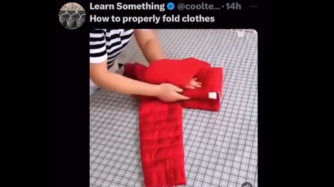 Tips And Tricks : Folding Your Clothes Is Easy! Watch and Watch Again.