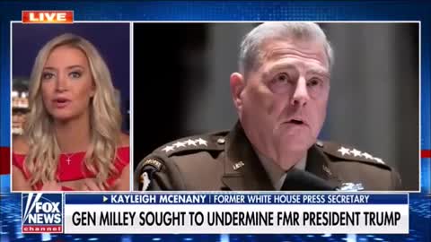 McEnany - General Milley Tried to Undermine President with China (NoDeplorables.com)