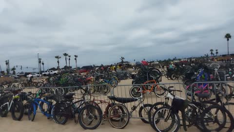 Bike ride in Huntington Beach CA at the redbull motorcycle event.