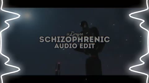 schizophrenic - ghostyplaya x shadowstorm | edit audio