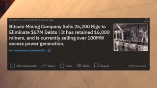 Bitcoin Mining Company Sells 26200 Rigs to Eliminate 67M Debts