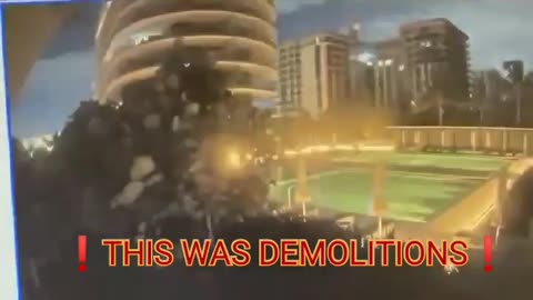 Demolitions caused the Florida Building Collapse