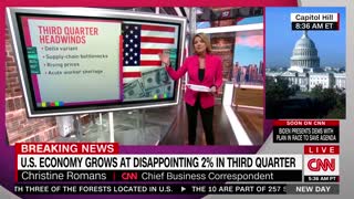 CNN is surprised by the "sharp deceleration" in economic growth