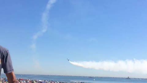 Navy/Marines' Blue Angels Jet Aerial Demonstration