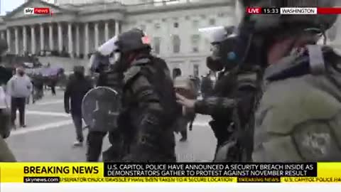 BREAKING- 'Congress is corrupt'- eyewitness's account of pro-Trump protesters storming Capito