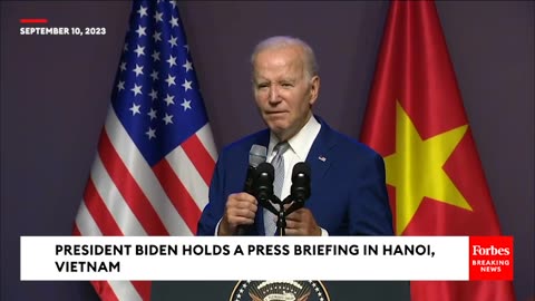VIRAL MOMENT: Biden Recounts Movie With John Wayne, 'Indians' Discussing Climate Change In Vietnam