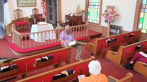 Vernon Chapel Sunday School (Romans Ch.5 Reconciliation) led by Steven Dixon 5/19/2024