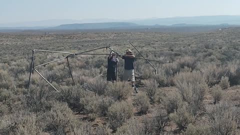 Off Grid Sandbag/earthbag shed progress, course 2