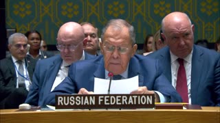 Foreign Minister Sergey Lavrov speaks at UN Security Council on Ukraine Sep 20, 2023.mp4