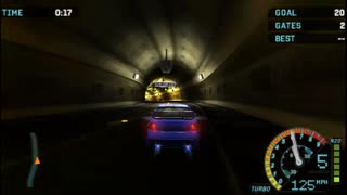 NFS Underground Rivals - Nitrous Run Event 10 Bronze Difficulty 2nd Try(PPSSP HD)