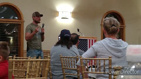 Dave Leureux⁩ Addresses Christian Revolution Attendees