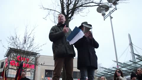 Demo gegen Impfpflicht in Siegen am 08.01.2022