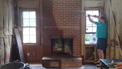 Fireplace Renovation Falls Through Floor