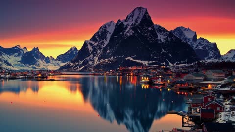 Norway - Beautiful Places Around The World - Relax Music