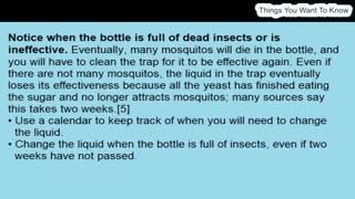 How To Make A Plastic Bottle Mosquito Trap