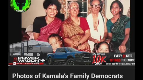 Democrats Hate this video: Kamala is Not Black American