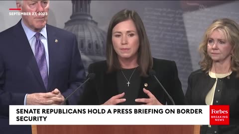 ‘It’s Disgusting & It’s Despicable’- Katie Britt Gives Passionate Speech Denouncing Border Crisis