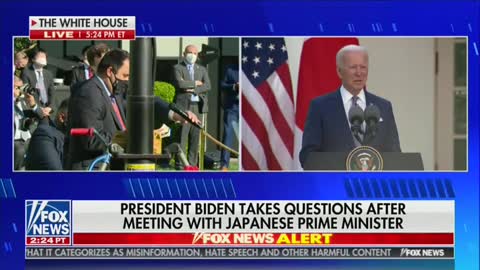 Joe Biden comments on gun control