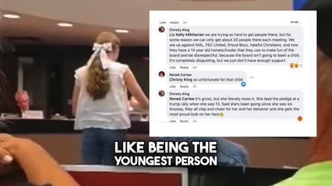 WOKE School Board Walks Out On 14 Year Old Who Calls Them Out