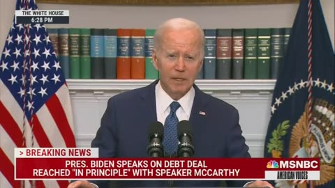 President Biden and Speaker McCarthy Reach Last Minute Deal to Raise Debt Ceiling, Averting Potentia