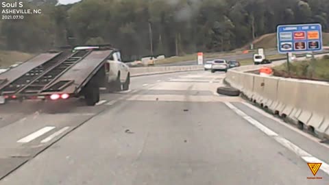 Accident on I26 2021.07.10 — ASHEVILLE, NC