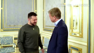 Ukraine's Zelenskiy meets UK defense secretary in Kyiv