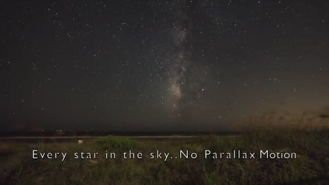 No Star Parallax Proves We're not on a Spinning Ball