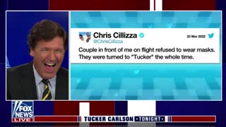 Tucker Carlson says he wants to hear from the couple who triggered CNN's Chris Cillizza