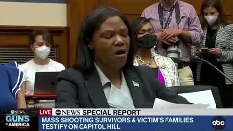 Mass shooting victims families testify in congress