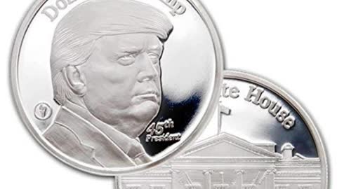 Trump Silver Coin a SAFE INVESTMENT in CRAP ECONOMY
