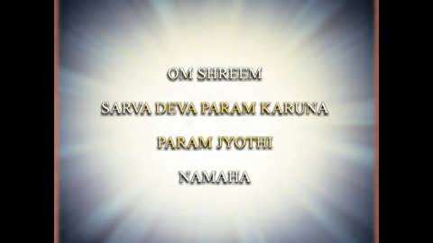 Om Shreem Param Jyothi 108 rep