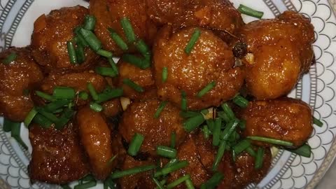 Soya Chunks Manchurian