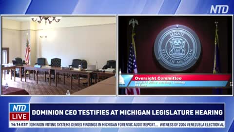 LIVE- Dominion CEO testifies at Michigan legislature hearing (Dec. 15) - N