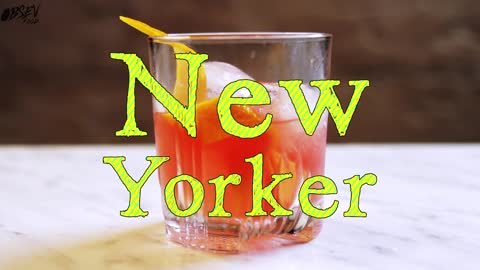 New Yorker Cocktail, Bring the Big Apple to Your Old Fashioned