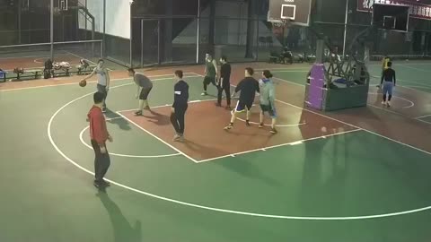 Three Point Shot Street Basketball in China