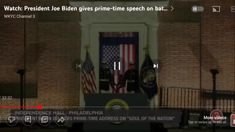 Insane Biden Speech Background