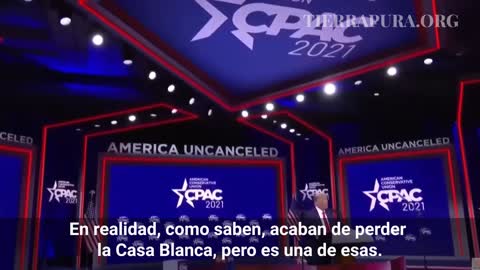 TRUMP en CPAC 🦅 “Puede que incluso decida ganarles por tercera vez”