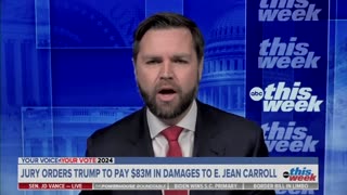 JD Vance Rips Into Trump's 'Ridiculous' NY Case, Calls Ruling 'Unfair' To Sexual Assault Victims