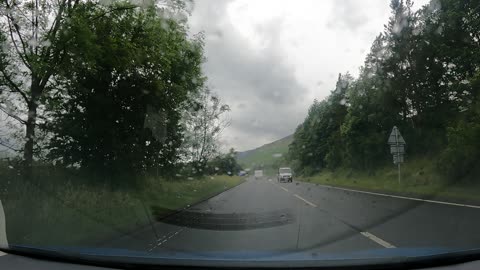 Driving in the Lake district