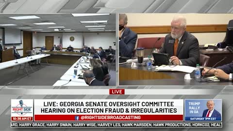 Q#4 to GA Sec of State Office rep at Senate Oversight Committee Hearing on Election 2020. 12/03/20.