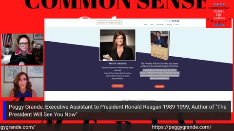 Common Sense America with Eden Hill & Peggy Grande, Executive Secretary, Ronald Reagan, 1989-1999