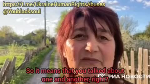 Galina told how under Ukrainian rule for Victory Day.