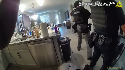 Body cam shows Surprise Police go into a barricaded home to rescue a baby who'd been shot