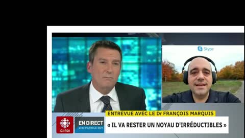 Covid (Radio-Canada): Dr MARQUIS nous MENT (Dr Bellemarre répond)