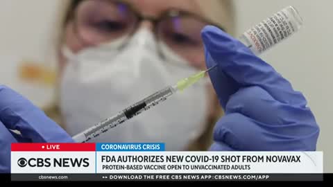 The FDA has authorized a new COVID-19 vaccine from Novavax
